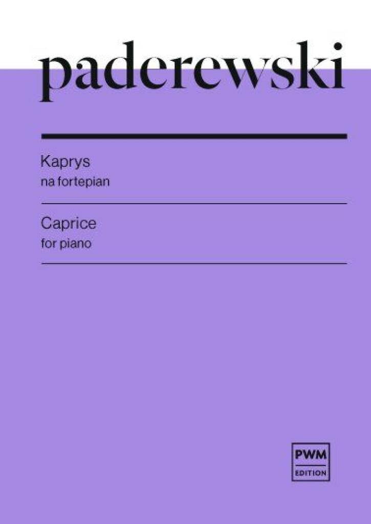 Two Caprices Op. 3 For Violin Solo